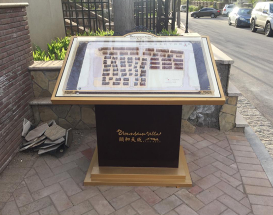 房(fáng)地(dì)産小(xiǎo)區(qū)标識系統